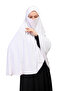 وشاح عملي - عمامة جاهزة بدون وشاح |   سوفليه موديل 5XL مقاس قياسي |   مضاد للانزلاق، ذو وضعية جيدة - 2