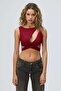Alexa Top - Burgundy
