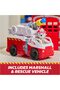 Fire Rescue Command Center with Marshall Figure, Rescue Fire Truck, Lights, Launcher & So - 3