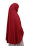 Practical Scarf with Veil – Ready-Made Turban Without Veil |   Sufle Model 5XL Standard Size |   Non-Slip, Tough and Durable - 5
