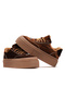 Women's Leather Sneaker Shoes 25K 25K330 Z Brown Suede - 6