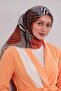 وشاح قطني بنمط هولوغرام السلمون - 3