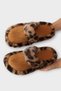 Plush Detailed Women's House Slippers Taba - 4