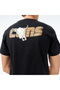 Printed Men's Black T-Shirt - 6