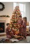 Hvc Children's Christmas Pajama Set (Unisex) – Red / Christmas Pattern - 2