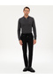 Black Classic Jogger Pants with Elastic Waistband 50314229-Vr046