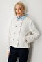 Plush Fabric Buttoned Jacket - 2