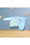 100% Cotton Blue Pajama Set - 3