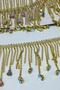 Gold Janjanlı Beyoğlu Drop Stone Fringe Tassel Ribbon Accessory - 4