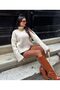 Ribbed Turtleneck Knit Sweater – Boutique Collection - 4