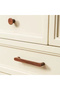 Wooden Handle, Set of 2, Solid Wood Furniture Handle, Drawer Handle, 30mm Thickness - 2