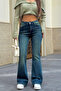 Women High Waist Stretch Fabric/Stretchy Flared Pants - 2