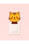 Outlet Cover Sticker - Children's Baby Room Wall Sticker - Cute Cat Outlet Cover Sticker 2 - 3