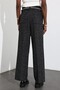 Elastic Waist, Dirty Stitch Palazzo Pants Cr1471 - 3