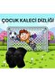 Black Children's Sponge Supported Goalkeeper Protection Knee Pad