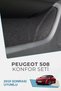 Peugeot 508 Compatible Comfort Set – Premium Appearance Coating with Special Adhesive for Pockets