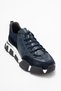 Men's Thick Sole Casual Shoes Real Leather Mc 21232 Dark Blue - 4