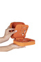 Genuine Leather Jewelry & Gemstone Box – Divided, Suede Finish, Travel & Home Organizer (Size L) - 2