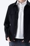 Regular Fit Classic Collar Buttoned Water Repellent Jacket Men's Jacket Isr7028 Navy - 5