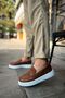 Ch421 Bandera Men's Casual Laceless Leather Classic Shoes Cbt - Tan - 3