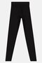 Women Sportswear Fit Pull On Training Leggings, Black - 3
