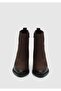 Brown Leather Women's Boots - 3