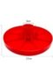 Large Outdoor Poultry Water Dispenser Base, Weather-Resistant Plastic, Red - 7