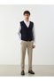 Peak New Season Standard Fit V-Neck Men's Knitwear Vest - 2