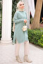 Mint Cold Yarn Mercerized Knitwear Sweater