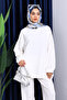Ecru Two Thread Oversize Trouser Suit - 2