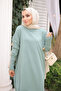 Mint Cold Yarn Mercerized Knitwear Sweater - 3