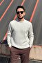 Men'S, Old Money Culture, Hair Braid, Wool Blend, Crew Neck Sweater Pltk10