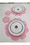 4 Pieces First Quality Linen Bloom Floral Pattern Embroidered American Serviette and Presentation Napkin