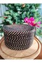 Terra Cotton Storage Box Natural - Black - 10 X 20 cm - 1 Piece - 2