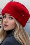 Women's Winter Vegan Fur Plush Kalpak Hat - 5