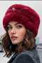 Women's Winter Vegan Fur Plush Kalpak Hat - 5
