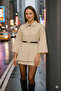 Women's Winter Cashmere Poncho - 3