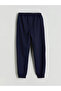 Lcw Kids Navy Blue Elastic Waist Boy's Jogger Sweatpants - 3