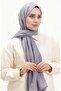 شال بنمط مربع 70224-11 أرجواني - 2