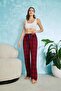 Red Plaid Winter Pajama Bottoms - 3
