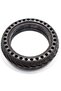 Black solid tire for electric scooter, explosion-proof, 8.5 inch, - 2