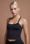 Nova Black Seamless Tank Top Women's Sports Tank Top - 7