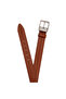 حزام رجالي من الجلد باللون البني (العرض 4 سم) PCK03100B5I - 4