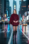 Women's Winter Cashmere Poncho