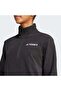 Jp0788 W Mt Ess Hz Fl Women's Fleece Sweatshirt Black - 5