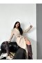 Women's Premium Imported Fabric Tie-Up Belted Cashmere Coat - 2