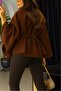 Women's Winter Cashmere Poncho - 5