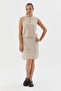 Button Detailed Vest Skirt Set Tas