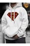 Hooded Sweatshirt 3-Thread Comfortable Stylish Design Oversize Unisex New Season