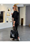 Women's Stylish and Comfortable Two-Piece Set Blouse Pants Leopard Detail - 2